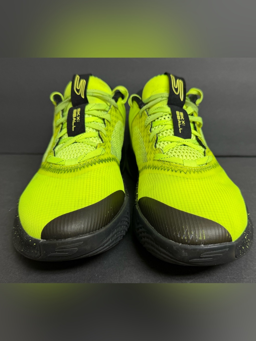 Skechers Men's SKX Float Basketball Shoes Volt Yellow Black Size 9.5 NICE - Picture 5 of 9